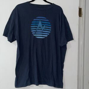 MARMOT Roper Tee T Shirt Mens XL Short Sleeve Blue
